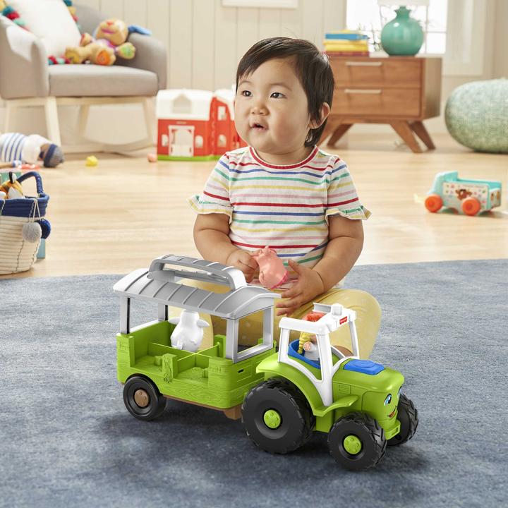 Produktbild Fisher-Price Little People Traktor – mehrsprachige Version