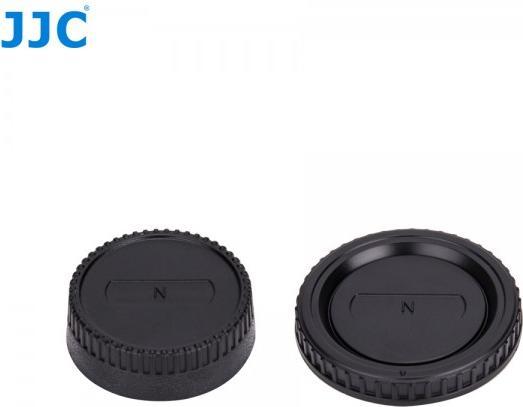 JJC Gehäuse und Objektivrückdeckel für Nikon F