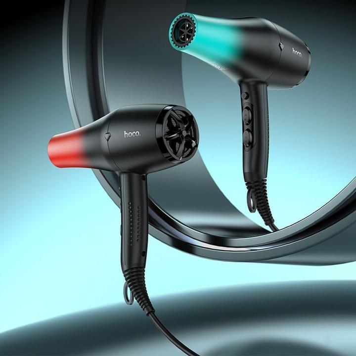 Actual product image Hoco Other hair dryer with hot and cold air HP15 gradient blue