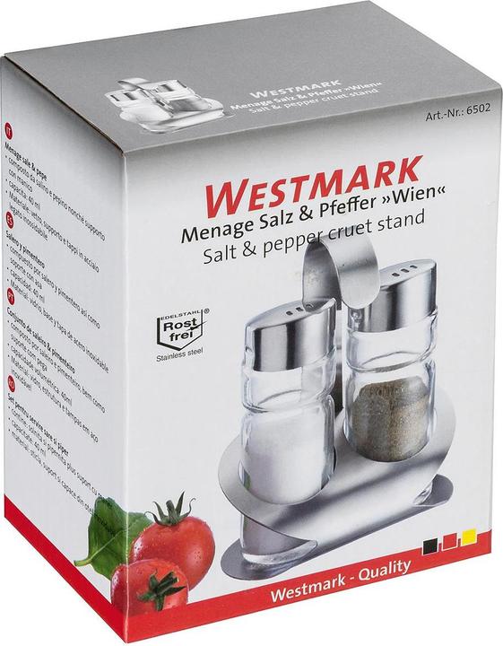 Produktbild Westmark Salz & Pfeffer Menage 'Wien'