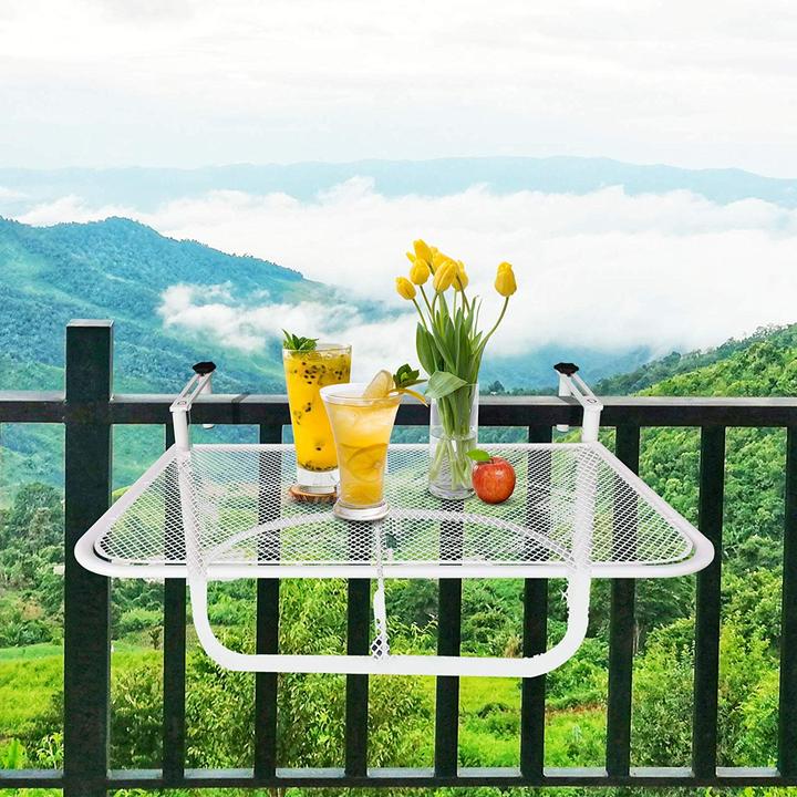 Image du produit Outsunny Table suspendue pour balcon (60 cm)