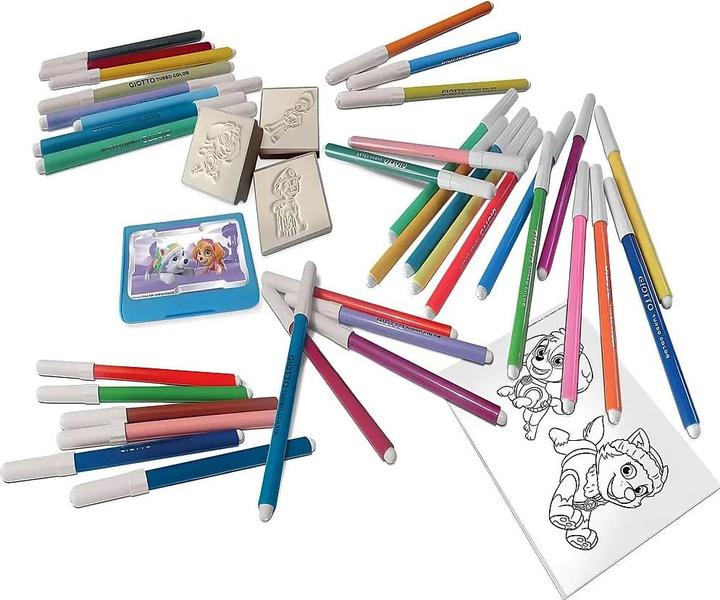 Actual product image Multiprint PAW Patrol Skye colouring set with stamps, 41 pcs.