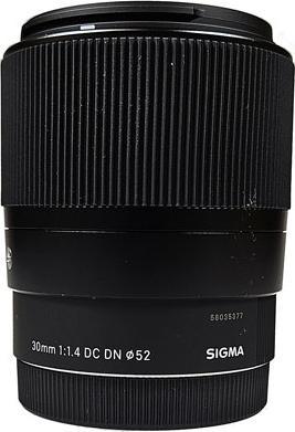 Actual product image Sigma 30mm f/1.4 DC DN C, Sony E (Sony E, APS-C / DX)