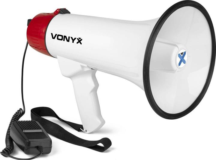 Vonyx Megaphon MEG045, Nennleistung: 45 W, Prinzip: Aktiv (Megafono)