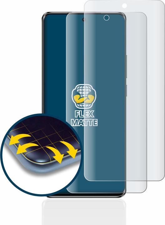 Produktbild BROTECT Full-Cover Displayschutz Matt (2 Stück, OPPO Reno 10)