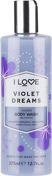 Actual product image I Love... Shower Gel Violet Dreams Bodywash 360 ml (360 ml)