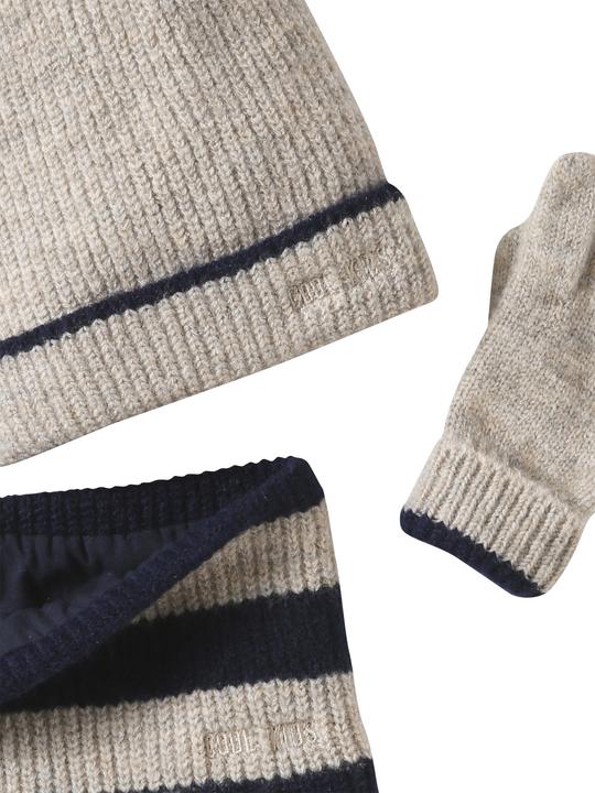 Immagine prodotto Vertbaudet Jungen-Set COOL KIDS: Mütze, Rundschal & Handschuhe (152, 164)