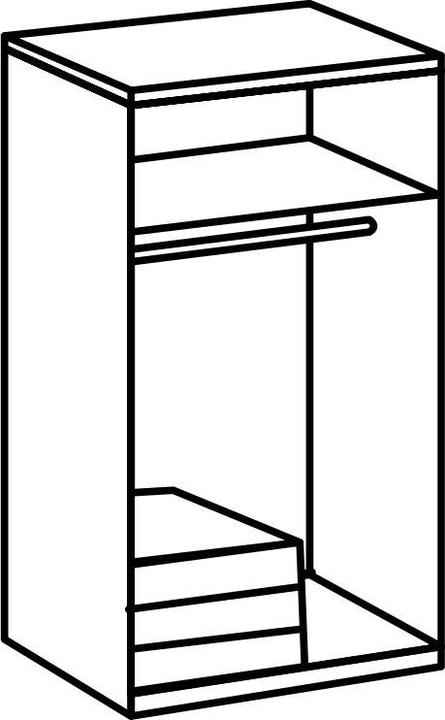 Immagine prodotto Wimex Livello36 Nero A (100 x 58 x 216 cm)