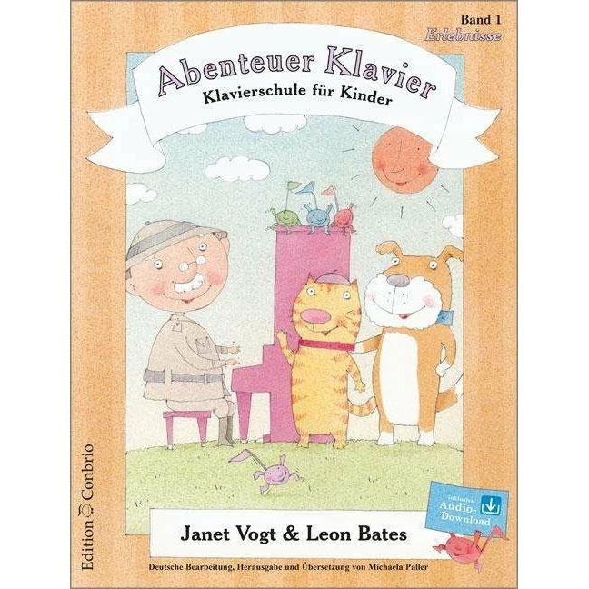 Thumbnail - Abenteuer Klavier 01. Erlebnisse, Sachbücher von Leon Bates, Janet Vogt