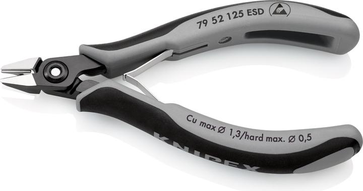 Produktbild Knipex Präzisions-Elektronik-Seitenschneider ESD (125 mm)