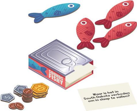 Actual product image 999Games Sounds fishy. Board game (German)