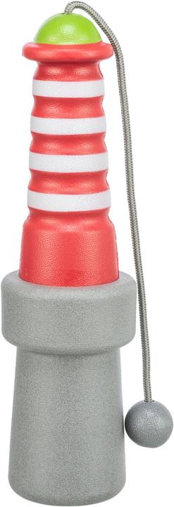 Produktbild Trixie Schwimmspielzeug Aqua Toy Leuchtturm 20 cm, Orange, Grau (Kauspielzeug Hund)