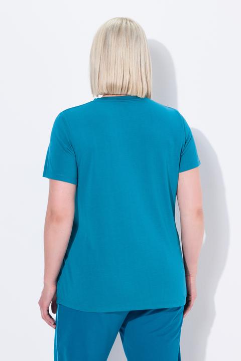 Produktbild Ulla Popken Funktionsshirt, antibakteriell, V-Ausschnitt, Halbarm (46, 48)