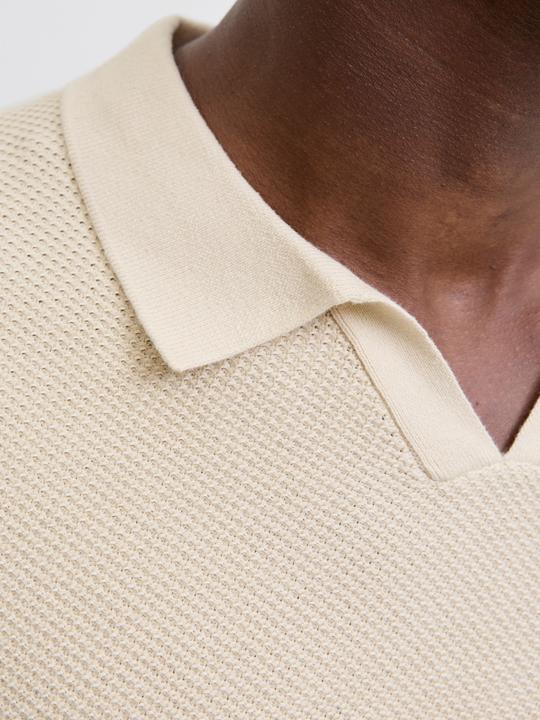 Actual product image Jack & Jones Jprblaeaston Knit Split Neck Ls Sn (M)
