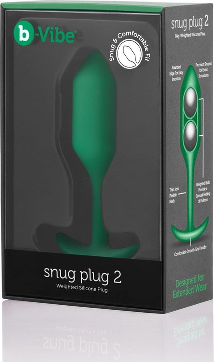 Image du produit Earthly Body B-Vibe - Snug Plug 2 Vert
