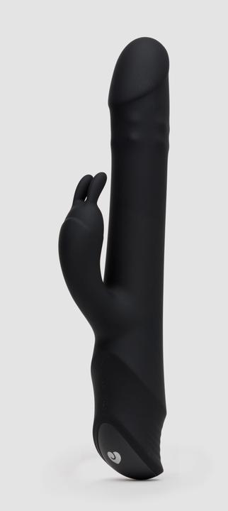Actual product image Lovehoney Love Thruster Rechargeable rabbit vibrator with thrusting function