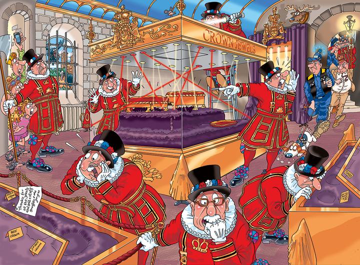 Productafbeelding Jumbo Puzzle Wasgij Mystery 12 (1000 onderdelen)