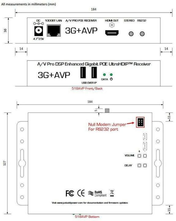 Produktbild Just Add Power Vbs-Hdmi-518avp (HDCP 2.2)