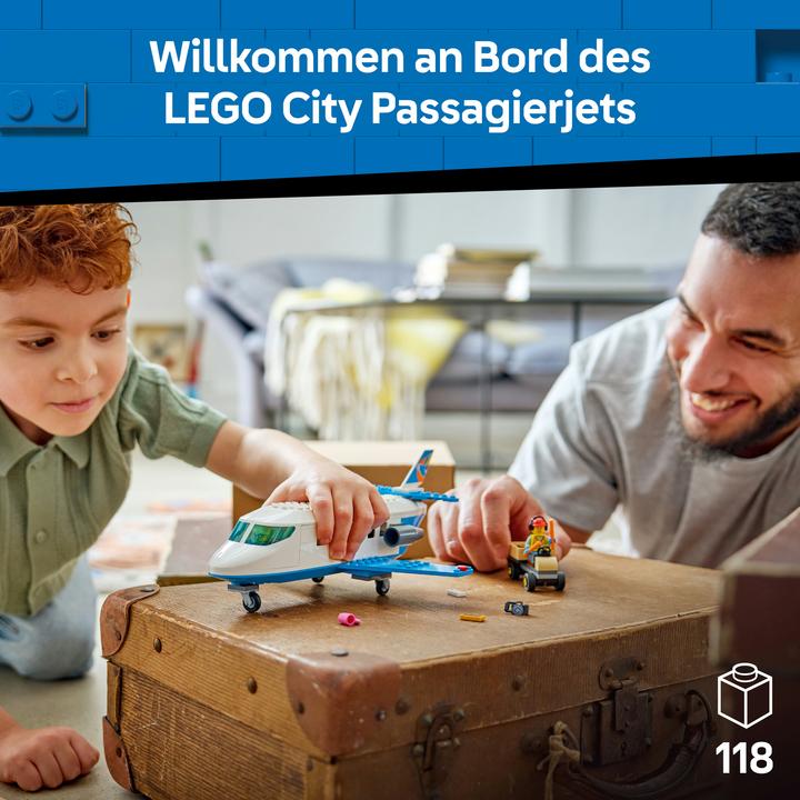 Image du produit LEGO Jet de passagers (60492, LEGO City)