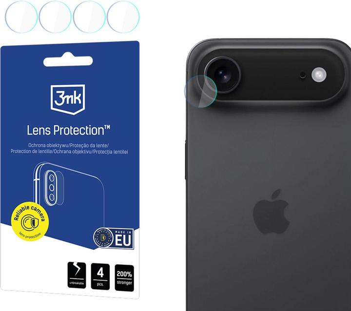 Actual product image 3MK Ochrona na obiektyw aparatu Lens Protect do Apple iPhone 17 Air (4 pcs., Apple iPhone 17)