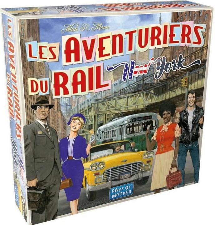 Days of Wonder Ttr Les Aventuriers Du Rail New York (Fr) (Französisch, 2 - 4 Spieler)