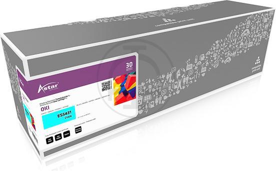 Produktbild Astar Blau - compatible - Tonerpatrone - für OKI ES 3452dn (C)