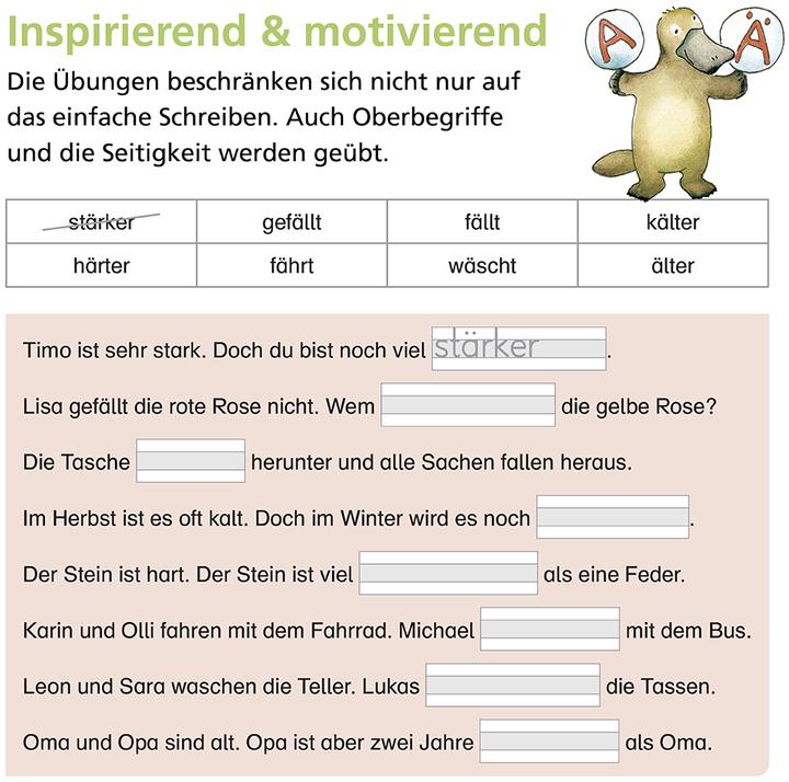 Produktbild Rechtschreiben mit Rico Schnabel, Klasse 2 (Deutsch, Mareike Hahn, Stefanie Drecktrah, 2021)