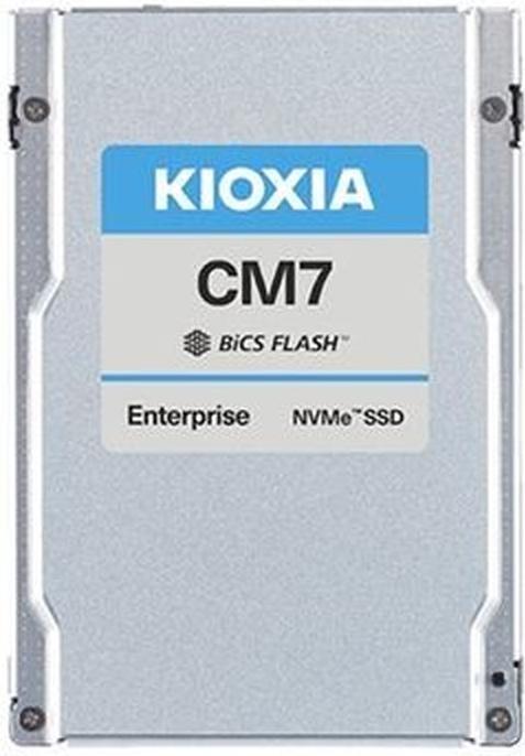 Actual product image Kioxia 7-R eSSD U.3 eSDD PCIe SIE (7680 GB, 2.5")
