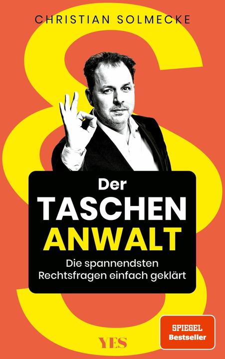 Image du produit Der Taschenanwalt (Allemand, Christian Solmecke, 2022)