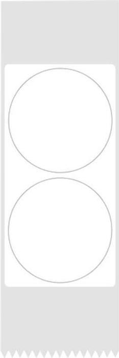 Immagine prodotto Niimbot Etichette termiche adesive T 14x28mm 200 psc (bianco rotondo) (14 mm)