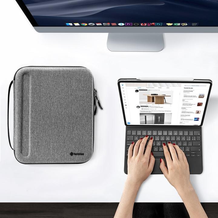 Produktbild tomtoc A06 (12.9") Tablet Case (XPS 13, Microsoft Surface Pro X, iPad Pro 12.9 2020 (4. Gen))