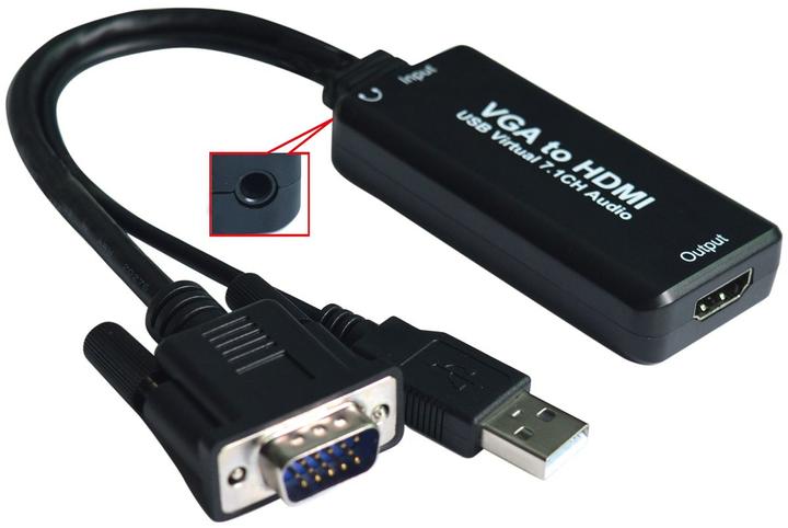 Produktbild Roline VGA zu (HDMI, 15 cm)