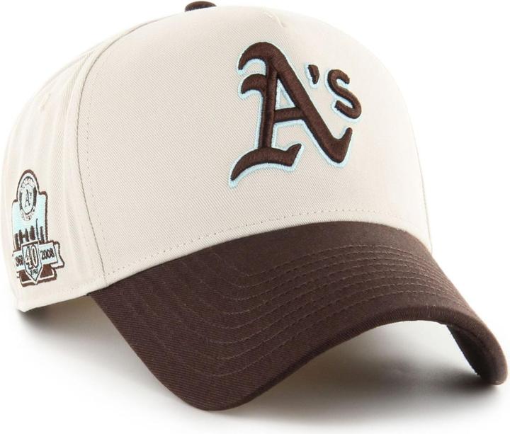 Produktbild 47 Brand Adjustable Cap - Cooperstown Oakland Athletics Bone (One Size)