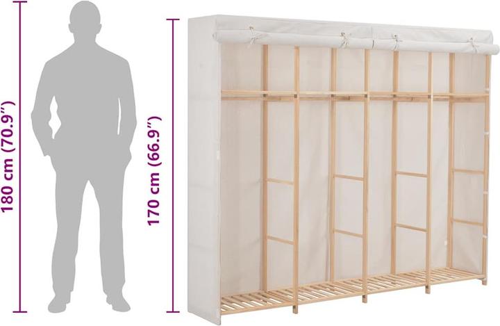 Produktbild vidaXL Schrank (200 x 40 x 170 cm)
