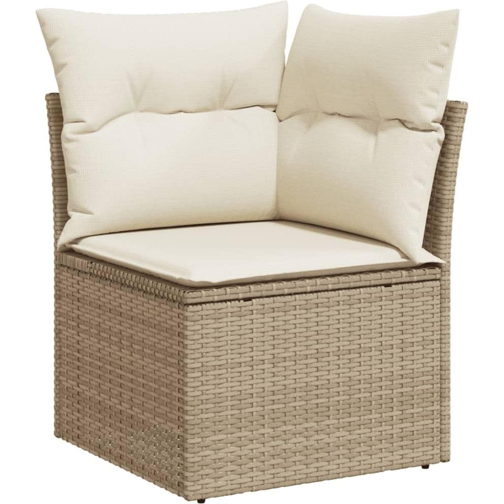 Thumbnail - VidaXL, Gartenlounge, 10-tlg. Garten-Lounge-Set mit Kissen