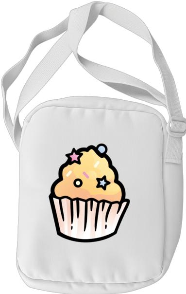 Image du produit Bügelbilder Schulrucksack-Set Comic Cupcake (15 l)
