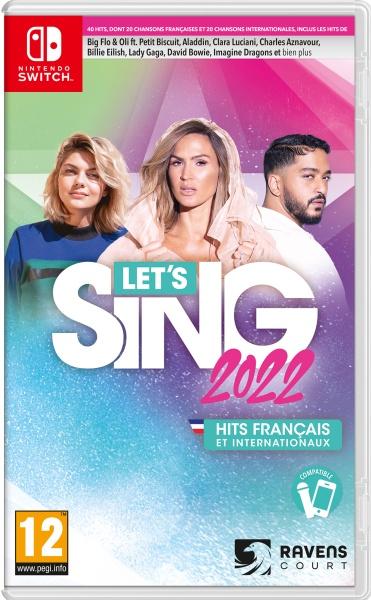 Image du produit Ravenscourt Let's Sing 2022 français et internationaux (Switch, FR)