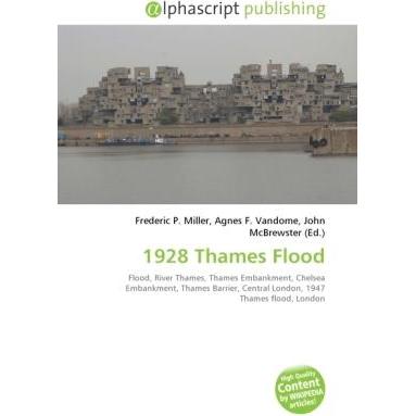 1928 Thames Flood, Fachbücher von Agnes F. Vandome, Frederic P. Miller, John McBrewster