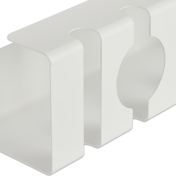 Actual product image Relaxdays Kabelkanal für Schreibtisch 2er Set (Duct, 1 cm)