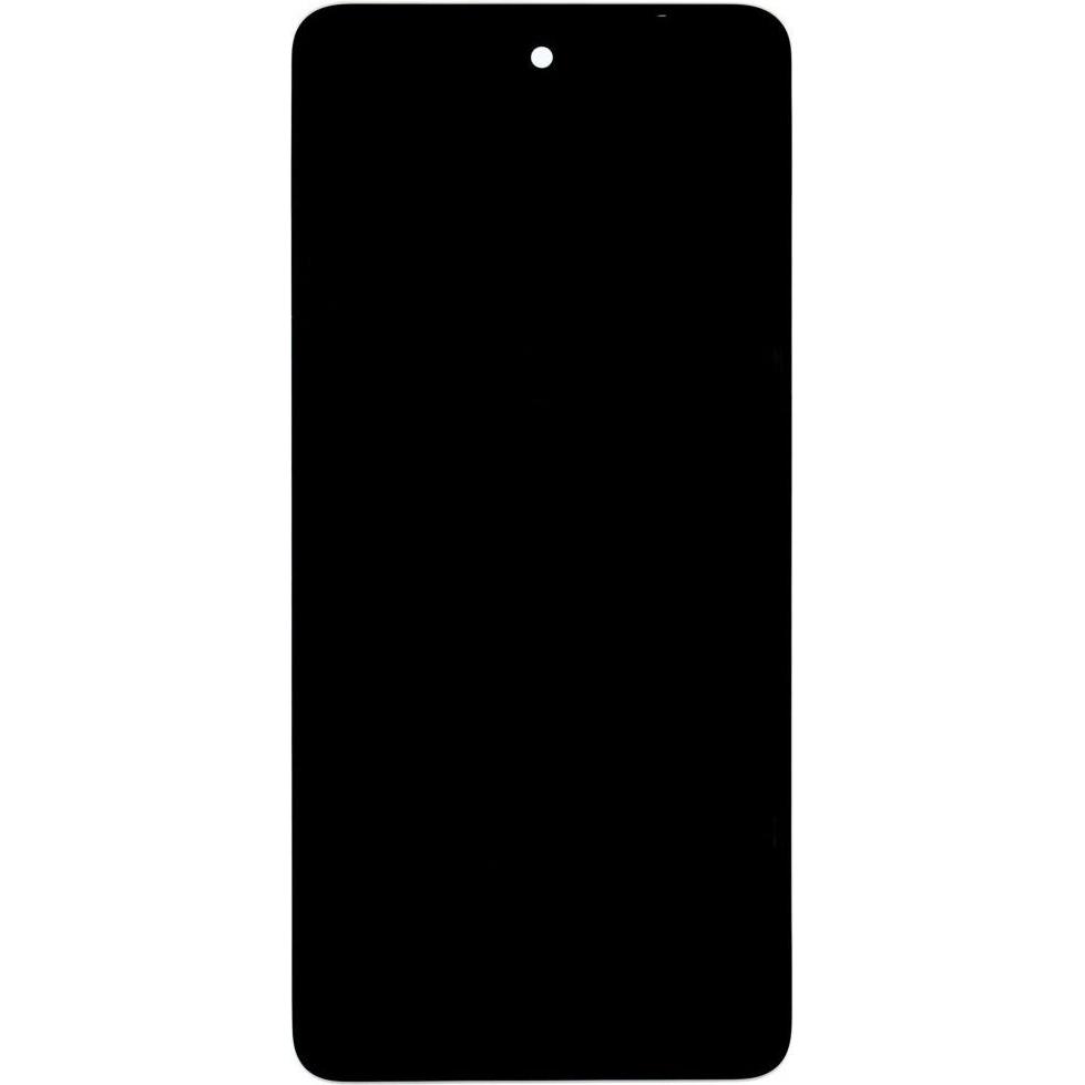 Motorola G04 LCD Display + Touch Unit + Front Cover Black (Service Pack) (Display), Mobilgerät Ersatzteile, Schwarz