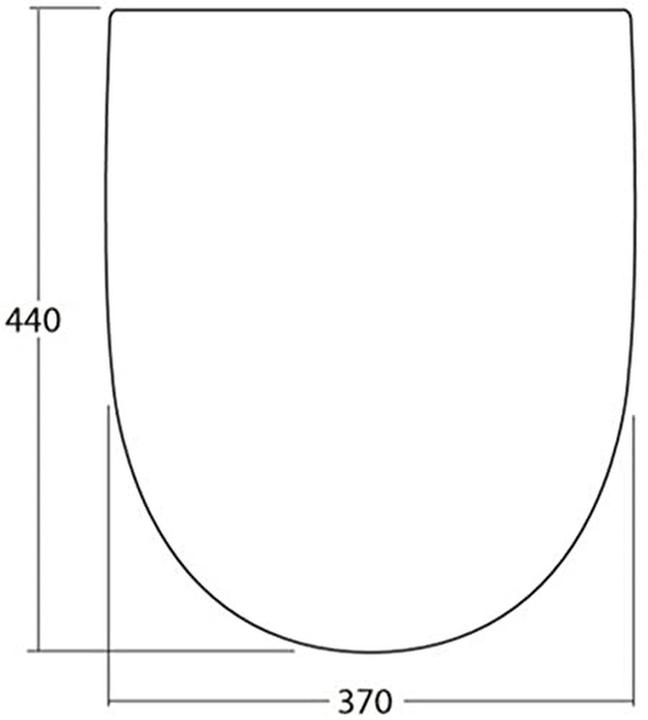 Actual product image Geberit WC seat iCon