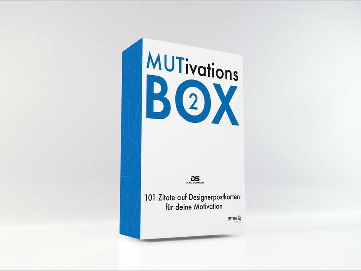 Produktbild MUTivationsbox 2 - 101 Zitate im Postkartenformat (Deutsch, Dirk Schmidt, 2020)