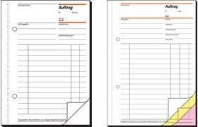 Sigel Form book "Order", A4, 2 x 40 sheets, SD