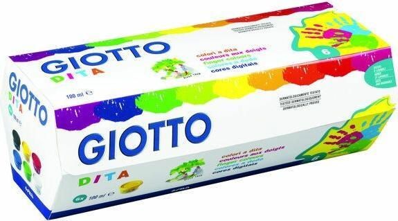Actual product image Giotto Finger paints (Multicoloured, 100 ml)