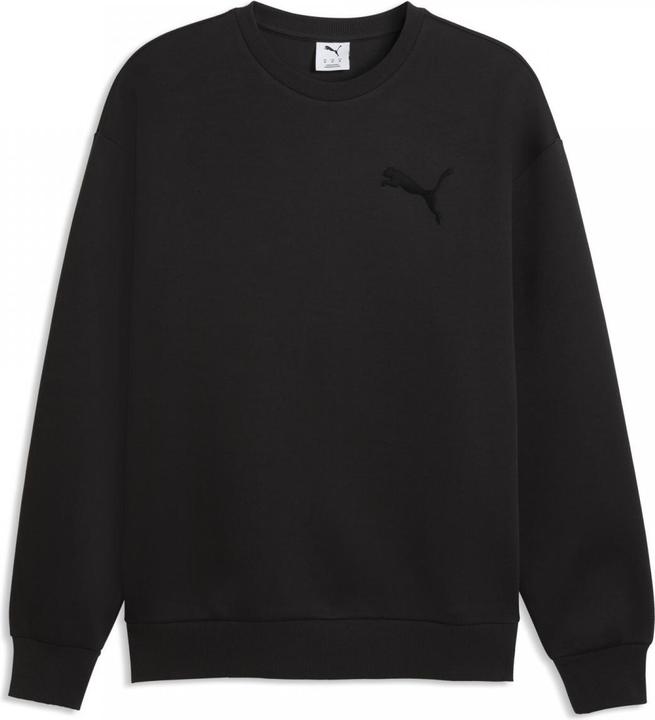 Actual product image Puma ESS ELEVATED CAT LOGO Relaxed Crew DK (L)