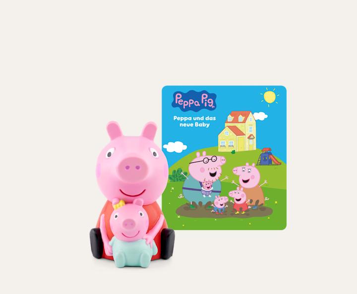 Immagine prodotto Tonies Audiosystem Hörfigur Peppa Pig - Peppa und das neue Baby (Tedesco)