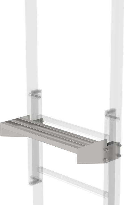 Günzburger Marchepied de sortie en acier inoxydable Écart de 200 mm
