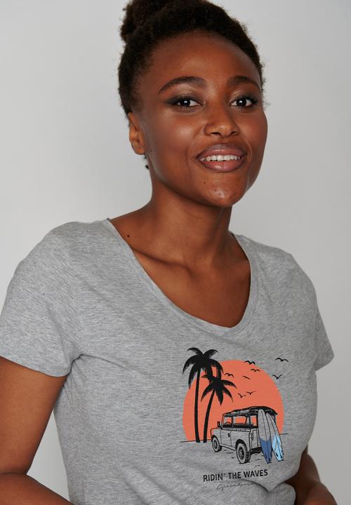 Immagine prodotto Greenbomb Women's Nature Beach Trip Loves T-Shirt (M)