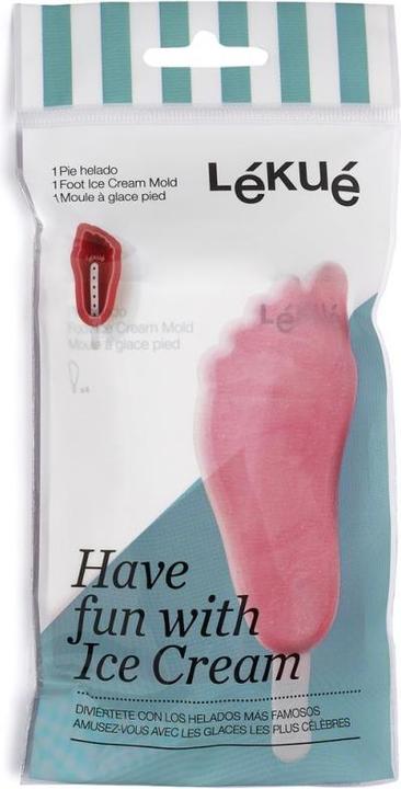 Produktbild Lékué Eis am Stiel, Iconic Fuss, rot