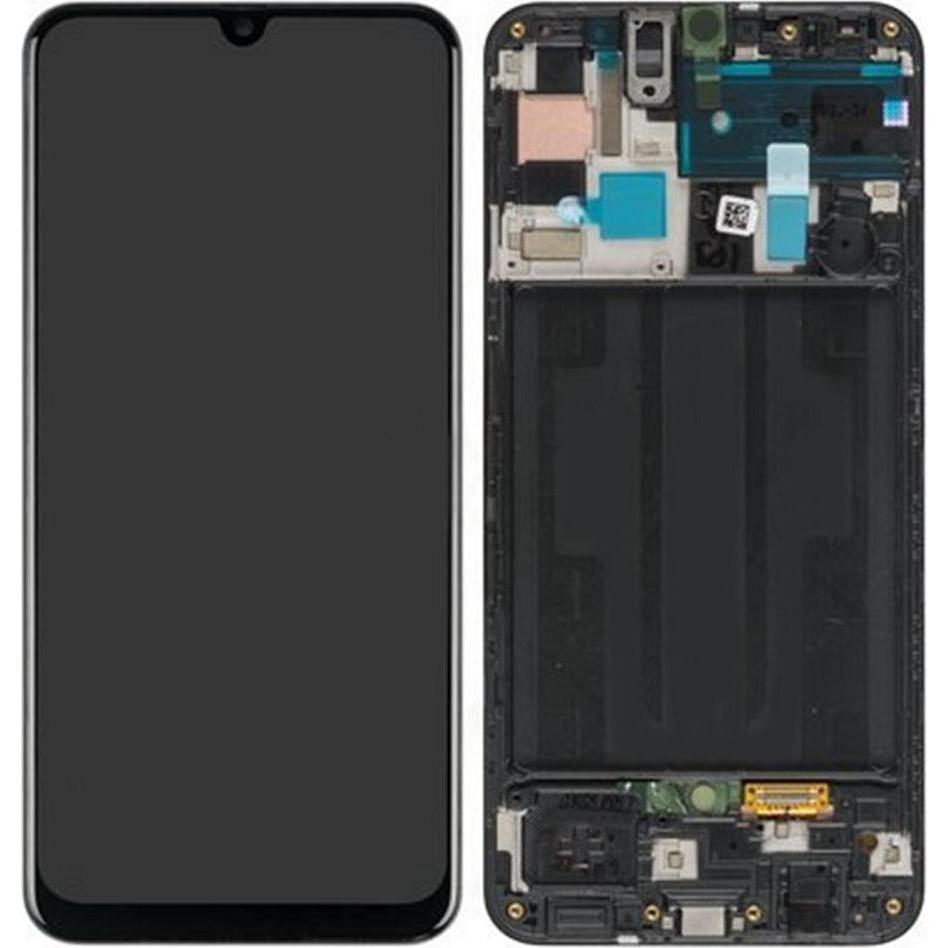 Samsung Galaxy A50 Display - Black (Display, Galaxy A50), Mobilgerät Ersatzteile, Schwarz